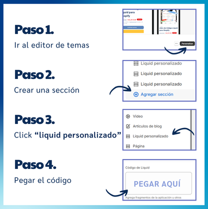 Libro de Códigos Liquid para Shopify+ Tema Gratis